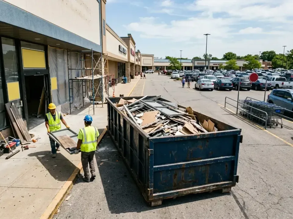 retail-store-renovation-debris-003 — frequently asked questions, Roll-off Dumpster Rentals in Lawrenceville, IL